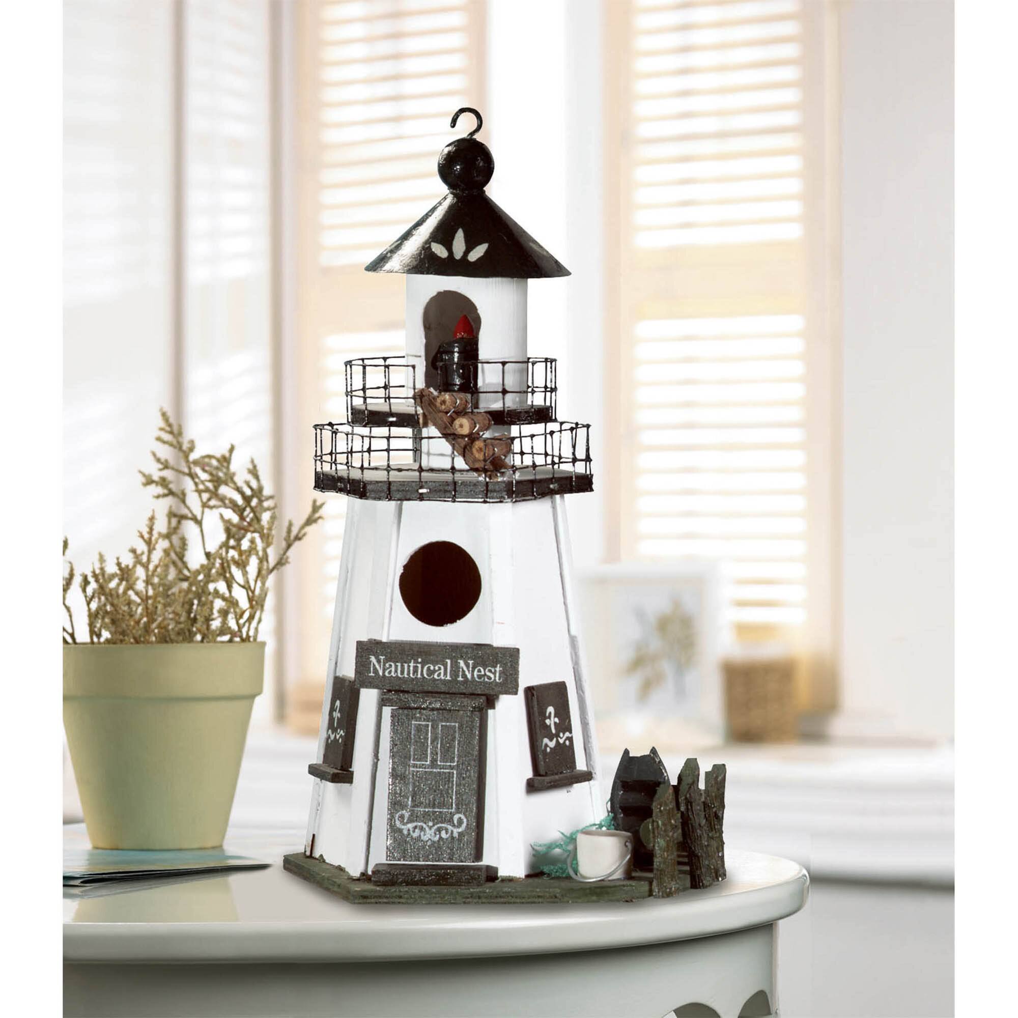 12.25" Nautical Nest Birdhouse